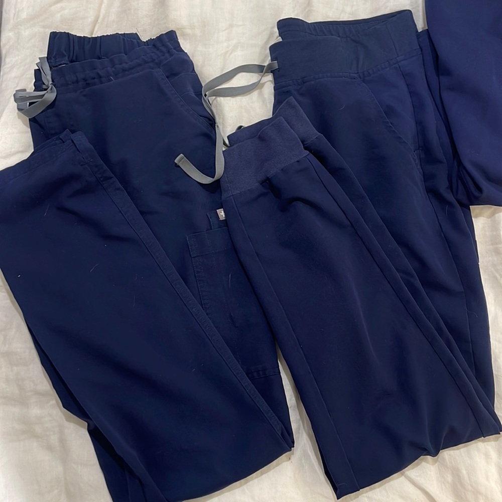 Navy FIGS scrub set
